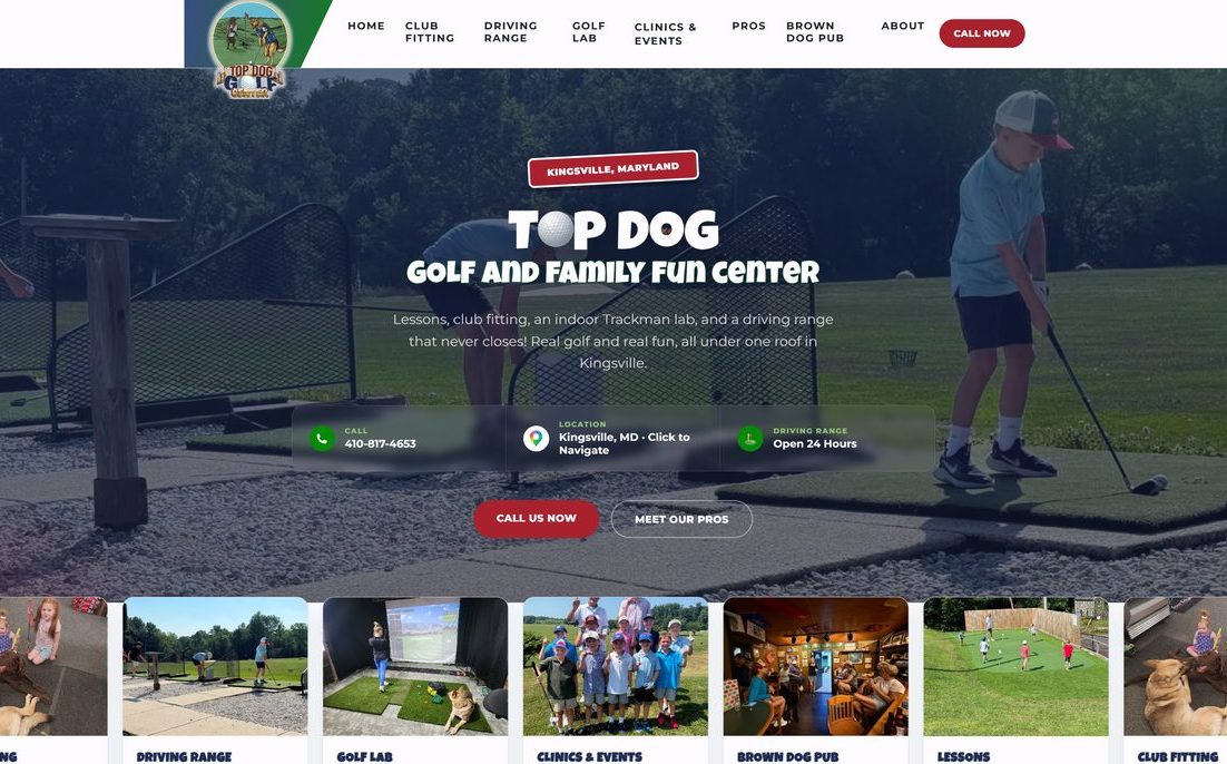 Case Study: Top Dog Golf & Family Fun Center